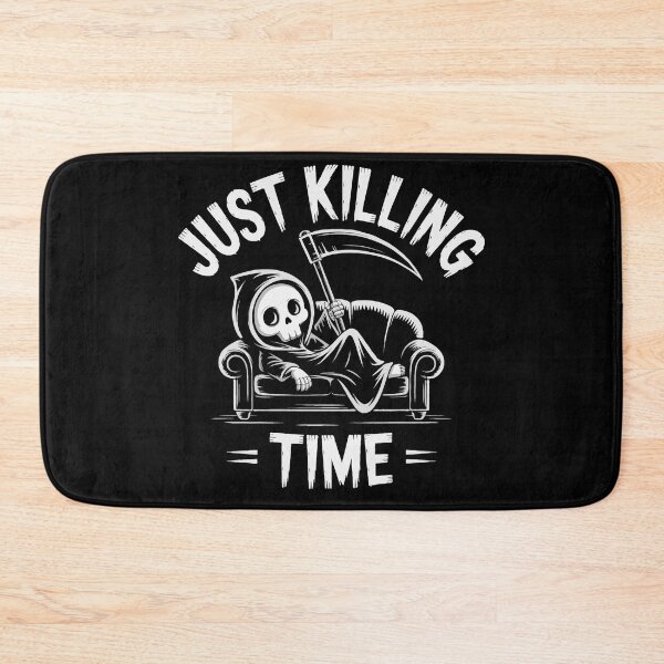 Item preview, Just Killing Time Grim Reaper Funny Halloween Design designed and sold by Altered Pixels.