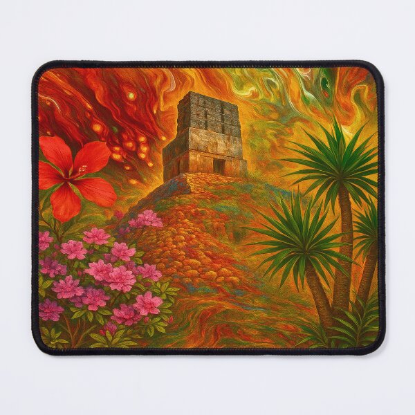 Item preview, Powerful Pyramid Temple designed and sold by DeborahDillehayArt.