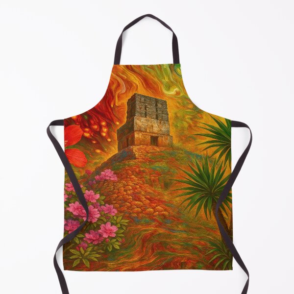 Item preview, Powerful Pyramid Temple designed and sold by DeborahDillehayArt.