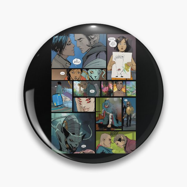 Item preview, Saga Image Comics Panel Design designed and sold by JOSHURMAN.
