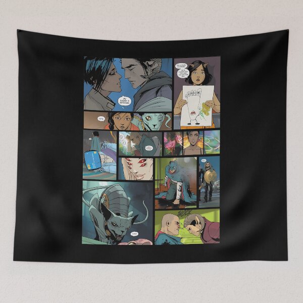 Artikelvorschau, Saga Image Comics Panel-Design entworfen und verkauft von JOSHURMAN.
