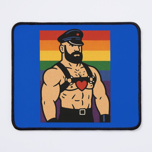 Item preview, LGBT gay leatherman Pride designed and sold by JETSETPRIDE.