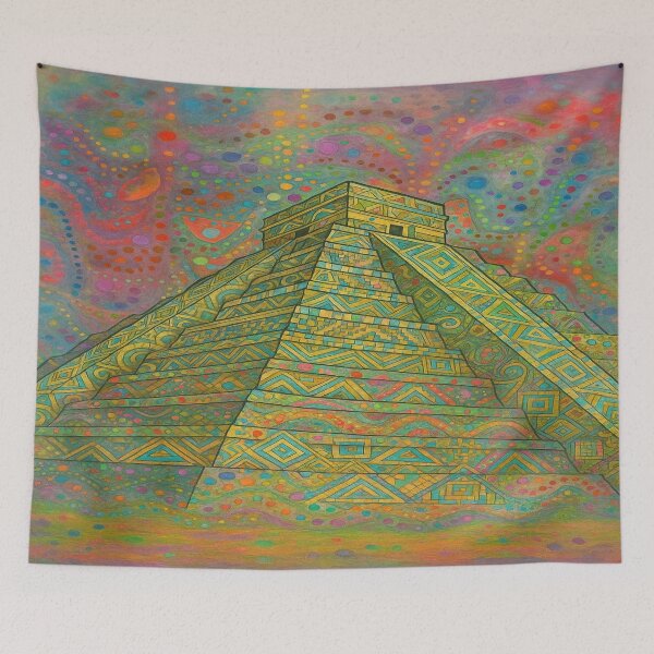 Item preview, Rainbow Pyramid designed and sold by DeborahDillehayArt.