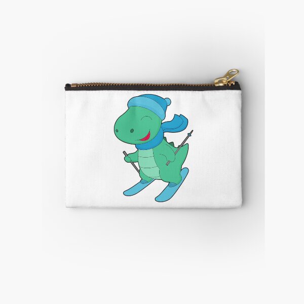 Item preview, Dinosaur Skier Ski Winter sports designed and sold by Snabdesign84.