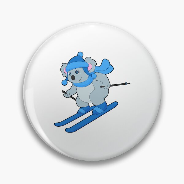 Item preview, Koala Skier Ski Winter sports designed and sold by Snabdesign84.