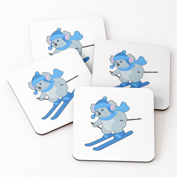 Item preview, Koala Skier Ski Winter sports designed and sold by Snabdesign84.