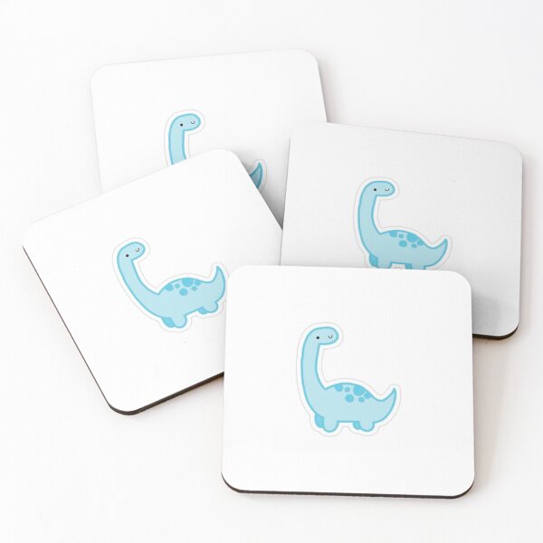 Item preview, cute blue dinosaur designed and sold by Mindful-shop.