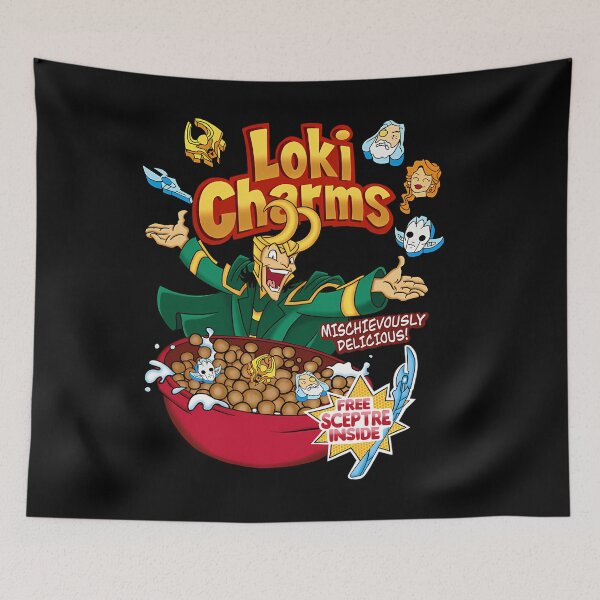 Item preview,  Loki Charms Cereal - God Of Mischief designed and sold by JOSHURMAN.