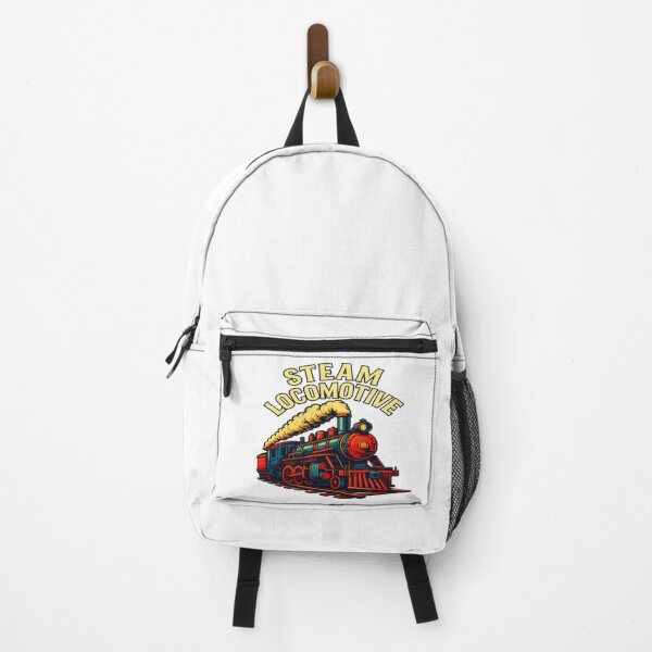 Item preview, Steam locomotive design – retro railway look for textiles & more designed and sold by Katzencat.