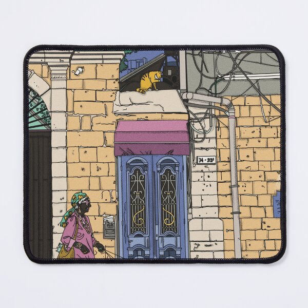 Item preview, Street of old Jaffa designed and sold by Nia-Shtay-1999.