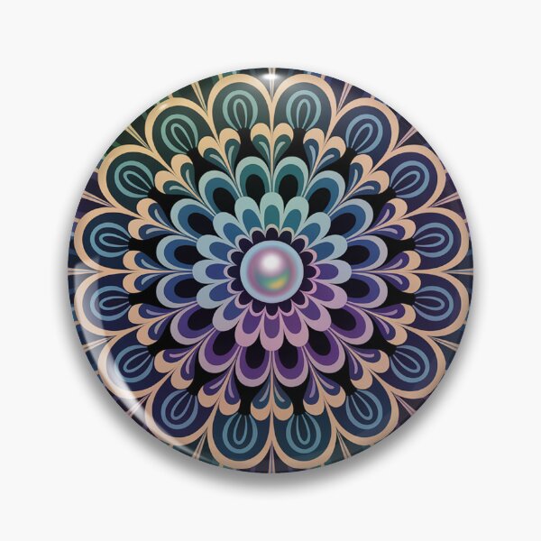 Item preview, mandala flower design in a surreal style. designed and sold by Lilashakti ⭐️ ⭐️ ⭐️ ⭐️ ⭐️.