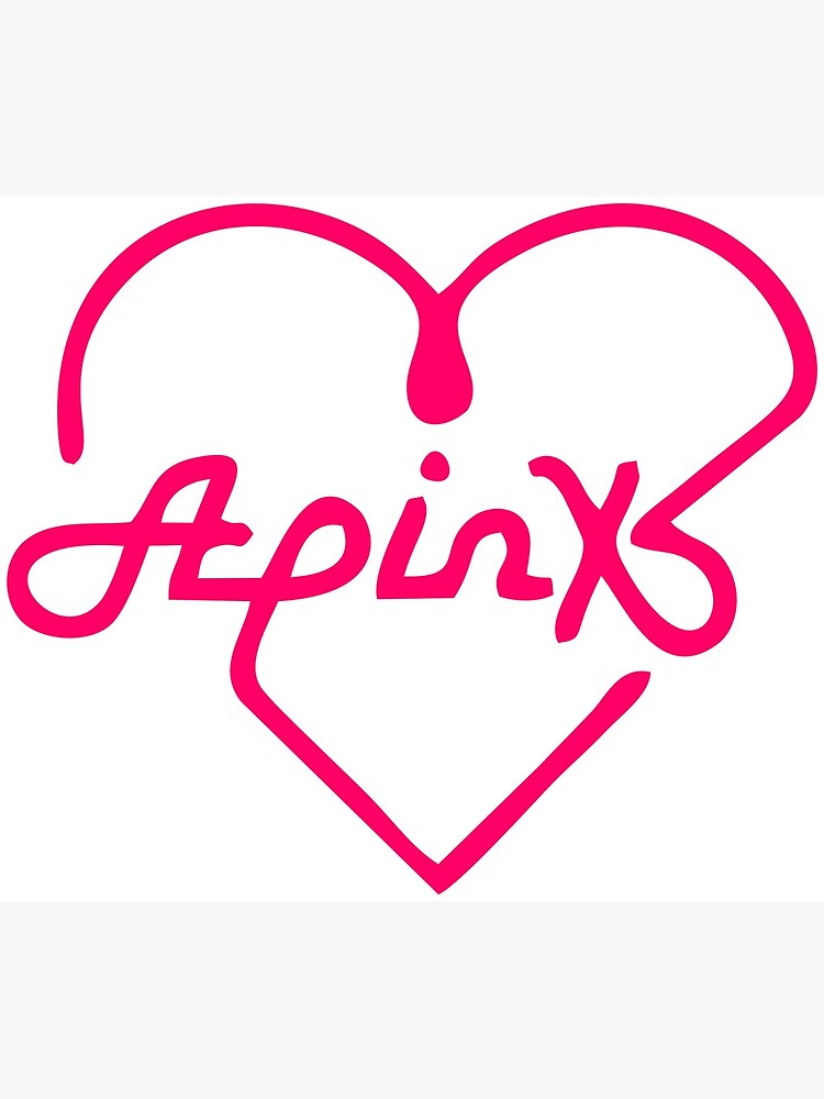 Apink New Logo Greeting Card By Kpopbuzzer Redbubble