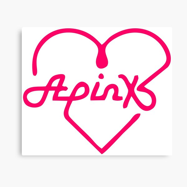 Apink Logo Wall Art Redbubble