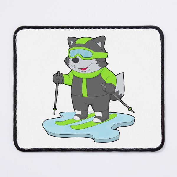 Item preview, Wolf Skier Ski Winter sports designed and sold by Snabdesign84.
