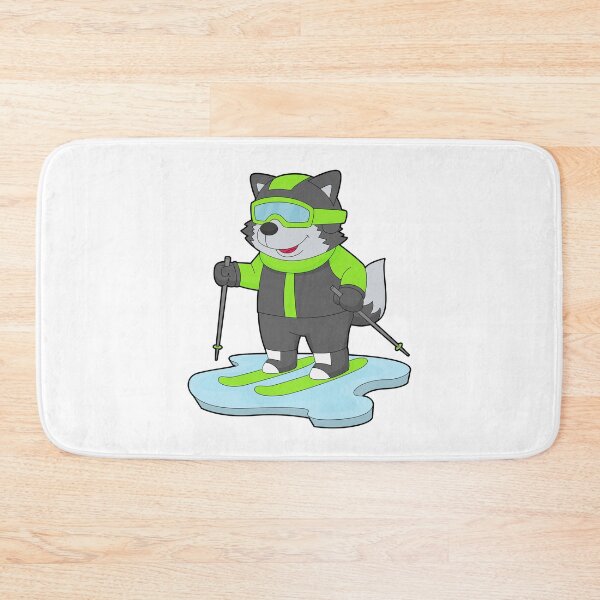 Item preview, Wolf Skier Ski Winter sports designed and sold by Snabdesign84.