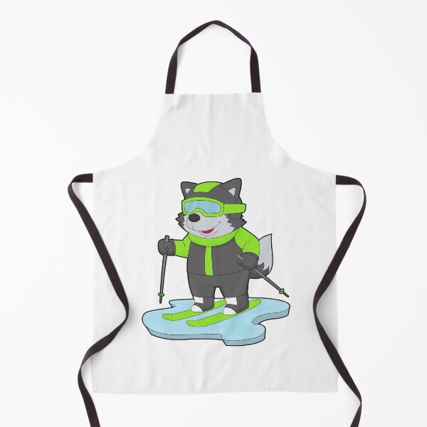 Item preview, Wolf Skier Ski Winter sports designed and sold by Snabdesign84.
