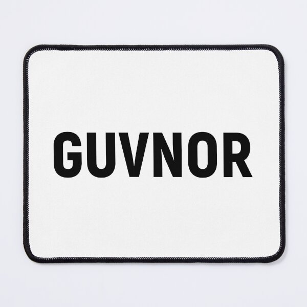 Item preview, Guvnor - Job Title Text (Black) designed and sold by STUDIO-72.