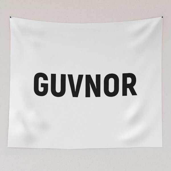Item preview, Guvnor - Job Title Text (Black) designed and sold by STUDIO-72.