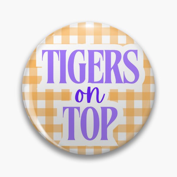 Item preview, Tigers on Top Pin  designed and sold by emilyyhassell.