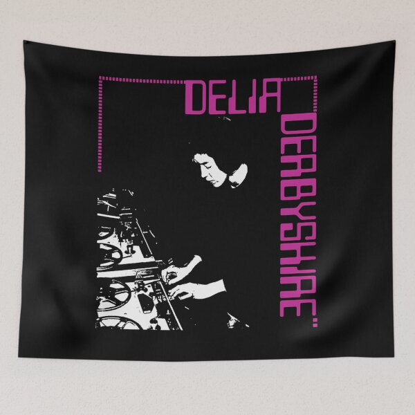 Item preview, Delia Derbyshire Limited Edition Classic Black Tribute Unisex Logo Cheap Logo Love Cools Custom Customize Gift Ideas designed and sold by PearlKub.