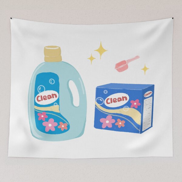 Item preview, Laundry Moments:  Cute Laundry Detergent and Washing Powder designed and sold by o101.