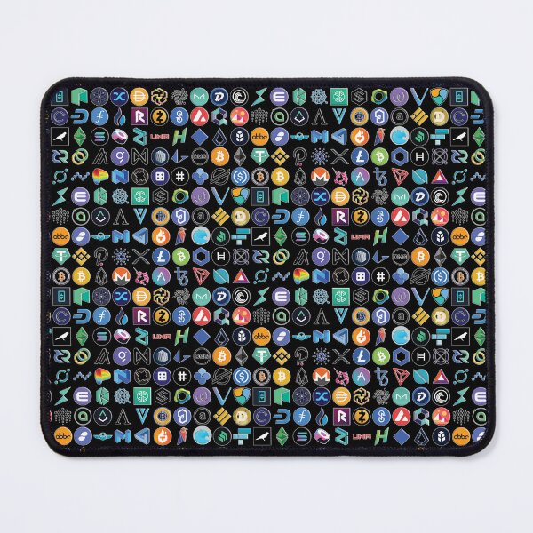 Item preview, Crypto Logos Mosaic Design designed and sold by Aetha.