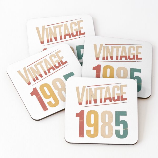 Item preview, Vintage 1985 Retro Birthday T-Shirt Design designed and sold by PrintAtelier.