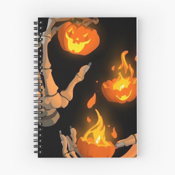 Item preview, Fire Pumpkins designed and sold by AERIN_SHOP.