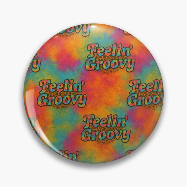 Aperçu de l'œuvre Feelin’ Groovy Retro – Esthétique hippie des années 70 créée et vendue par PixelExpressStudio.