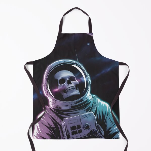Item preview, Astronaut’s Lament – Cosmic Skull in Space designed and sold by WinkWild.