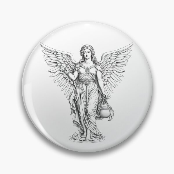 Item preview, Graceful Winged Emissary designed and sold by LanaGustavsson.