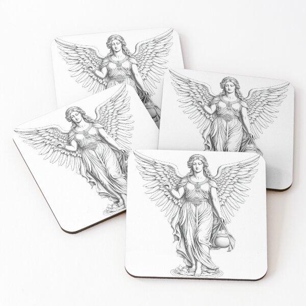 Item preview, Graceful Winged Emissary designed and sold by LanaGustavsson.