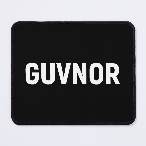 Item preview, Guvnor - Job Title Text (White) designed and sold by STUDIO-72.