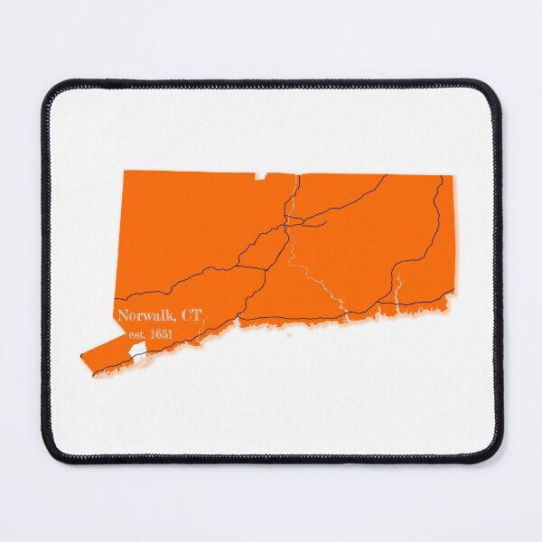 Item preview, Norwalk, CT [Orange] designed and sold by PhilbonianDezin.