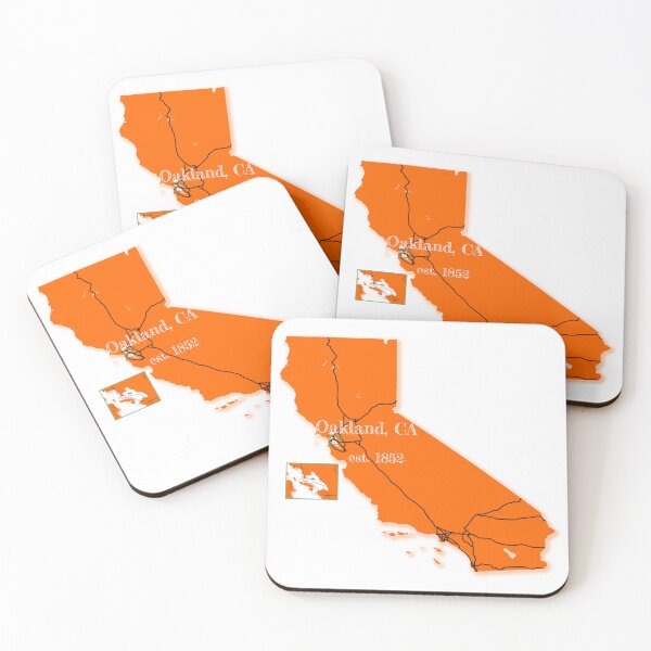 Item preview, Oakland, CA [Orange] designed and sold by PhilbonianDezin.
