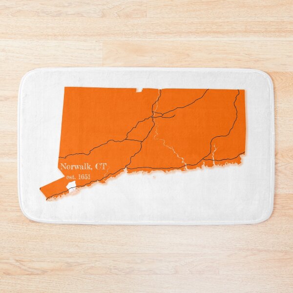 Item preview, Norwalk, CT [Orange] designed and sold by PhilbonianDezin.