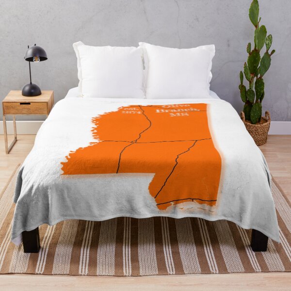 Item preview, Olive Branch, MS [Orange] designed and sold by PhilbonianDezin.