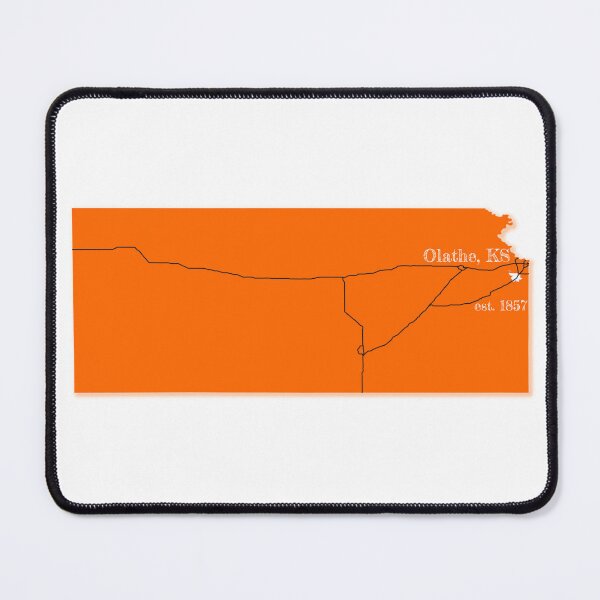 Item preview, Olathe, KS [Orange] designed and sold by PhilbonianDezin.