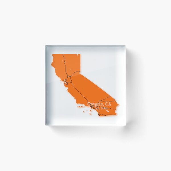Item preview, Ontario, CA [Orange] designed and sold by PhilbonianDezin.