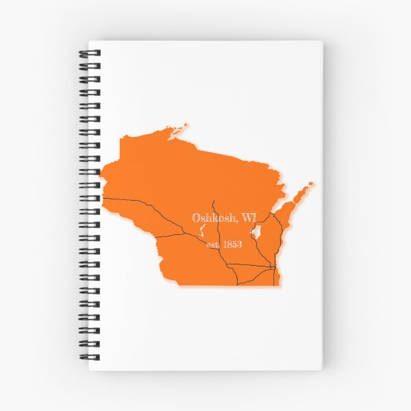 Item preview, Oshkosh, WI [Orange] designed and sold by PhilbonianDezin.
