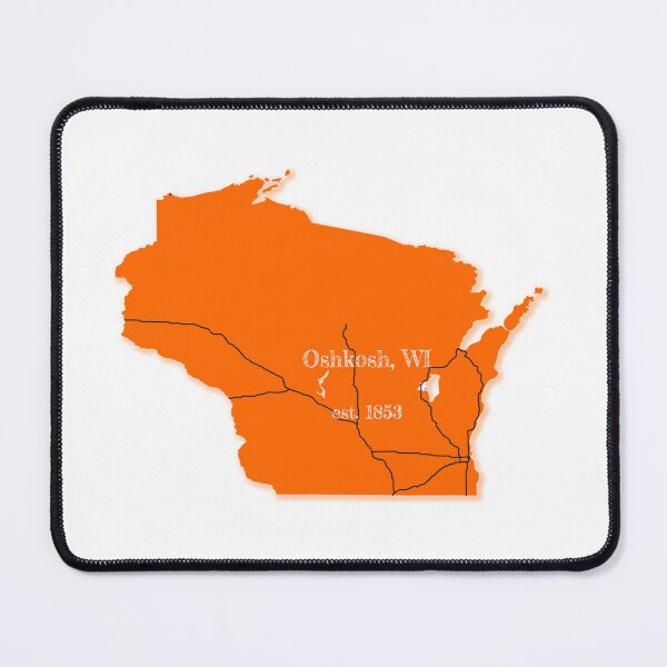 Item preview, Oshkosh, WI [Orange] designed and sold by PhilbonianDezin.