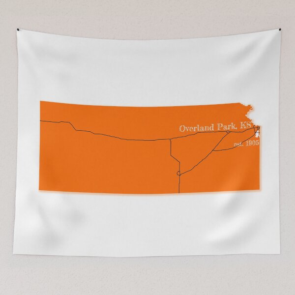 Item preview, Overland Park, KS [Orange] designed and sold by PhilbonianDezin.