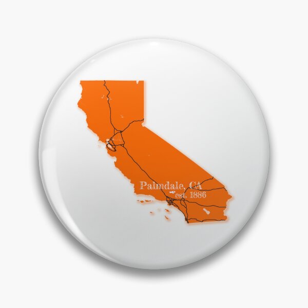 Item preview, Palmdale, CA [Orange] designed and sold by PhilbonianDezin.