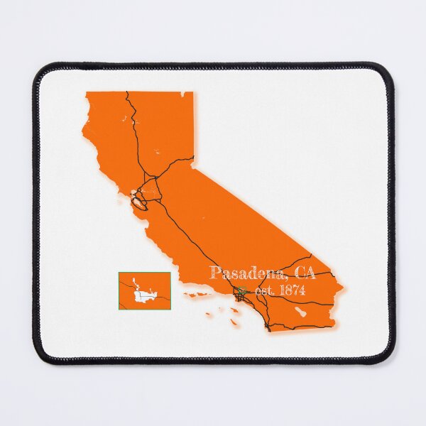 Item preview, Pasadena, CA [Orange] designed and sold by PhilbonianDezin.