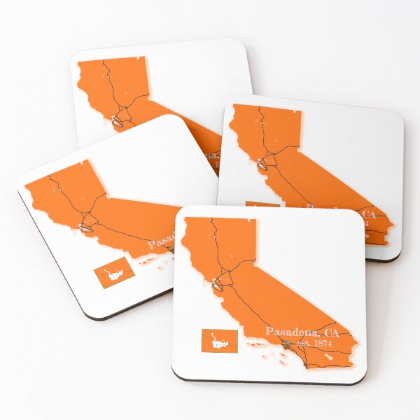 Item preview, Pasadena, CA [Orange] designed and sold by PhilbonianDezin.