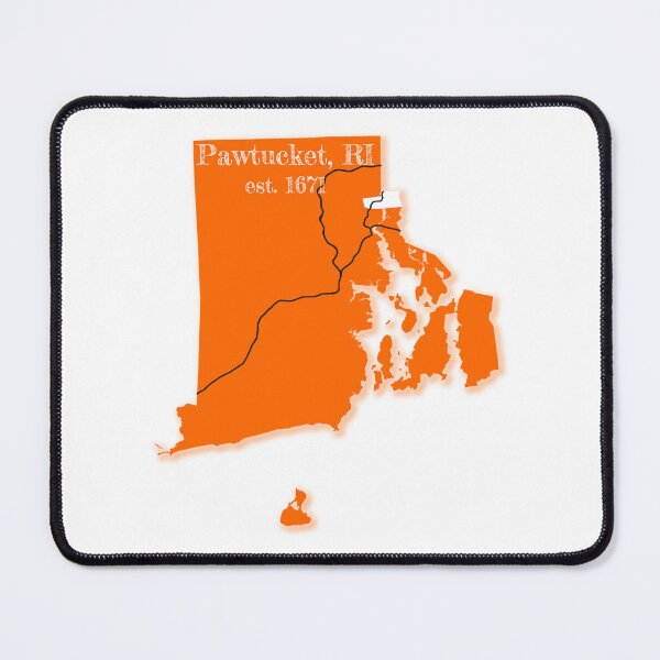 Item preview, Pawtucket, RI [Orange] designed and sold by PhilbonianDezin.
