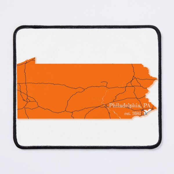 Item preview, Philadelphia, PA [Orange] designed and sold by PhilbonianDezin.