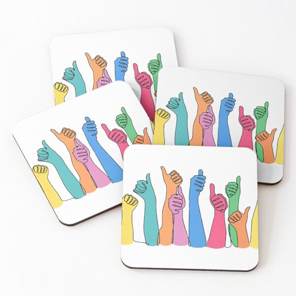 Item preview, COLOR - Elegant thumbs-up art symbolizing agreement, consensus, and collaboration. designed and sold by auaggy.