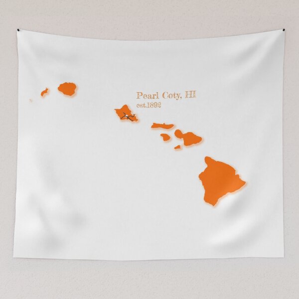 Item preview, Pearl City, HI [Naranja] designed and sold by PhilbonianDezin.