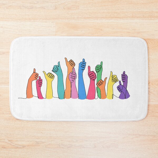 Item preview, COLOR - Elegant thumbs-up art symbolizing agreement, consensus, and collaboration. designed and sold by auaggy.